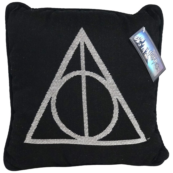 Universal Studios Harry Potter The Deathly Hallows Pillow - Picture 1 of 3